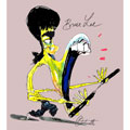 Bruce Lee, caricature de Antonelli, réf. 0043-0194