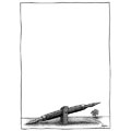 Écrire contre l'oubli, dessin de Gaüzère, réf. 0001-0181
