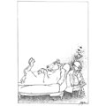 Maladie de la vache folle, dessin de Gaüzère, réf. 0001-0885