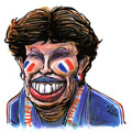 Roselyne Bachelot, caricature de Mric, réf. 0041-0027