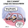 Grenelle de lenvironnement  les français invités à réagir sur les propositions., dessin de Philippe Tastet, réf. 0032-0051