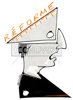 La réforme, dessin de Phillipe, réf. 0011-0611