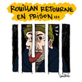 Rouillan retourne en prison, dessin de Soulcié, réf. 0051-0219