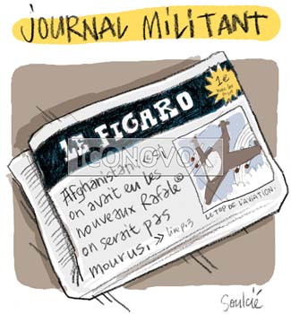 Journal militant, dessin de Soulcié, réf. 0051-0254