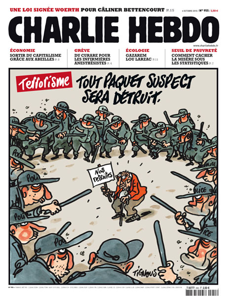 Les couvertures de Charlie Hebdo | Fait d'images - le blog de françois  forcadell sur Iconovox.com
